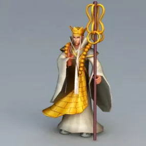 Xuanzang Character 3d model