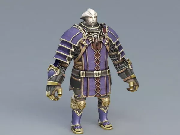 Final Fantasy Galka 3d model Final Fantasy Galka 3d model