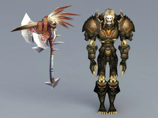 Classic Axe 3d model