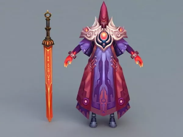 Demon With Sword 3d model Demon With Sword 3d model