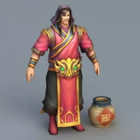 Martial Master 3d model