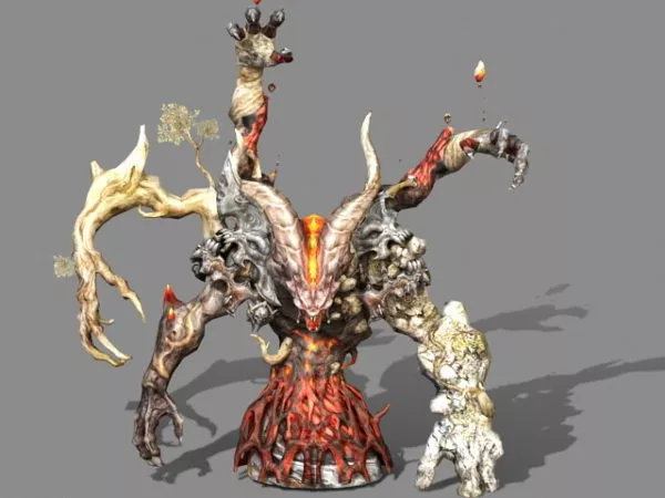Elemental King 3d model Elemental King 3d model