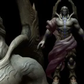 Greek God 3d model
