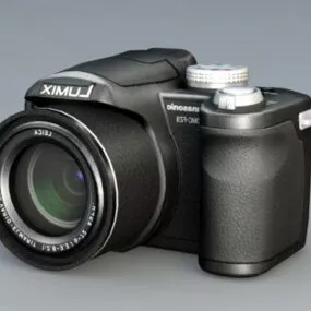 Panasonic Fz8 Digital Camera 3d model