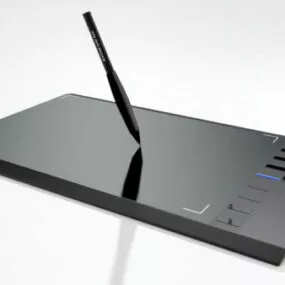 Digital Drawing Graphics Tablet 3d model