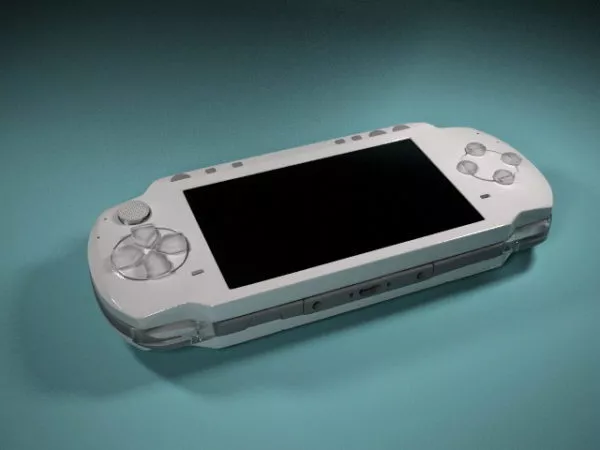 Sony Psp 3000 Game Console 3d model