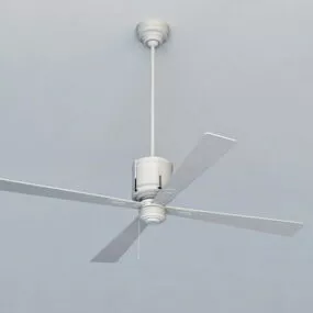 Industrial Style Ceiling Fan 3d model