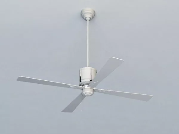 Old Vintage Fan 3d model