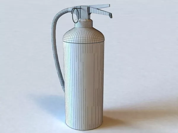 Fire Extinguisher Household 3d model