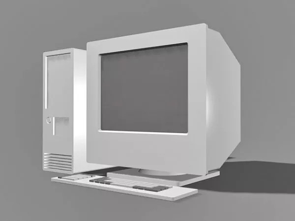 Mini Logitech Keyboard 3d model