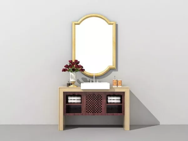 Single Sink, Hang Sink 3d model