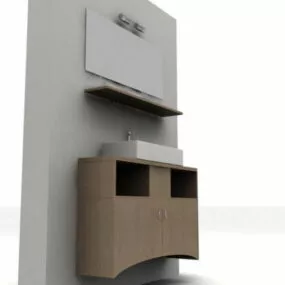 Bathroom Vanity Set 3d model