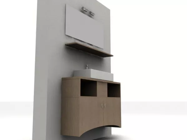 Bathroom Vanity Set 3d model Bathroom Vanity Set 3d model