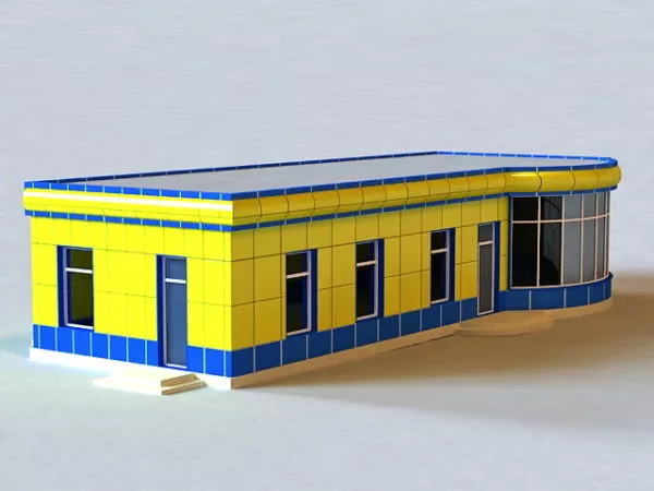 Small House 3d model Small House 3d model