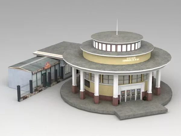 Maglev Train Max Speed 3d model