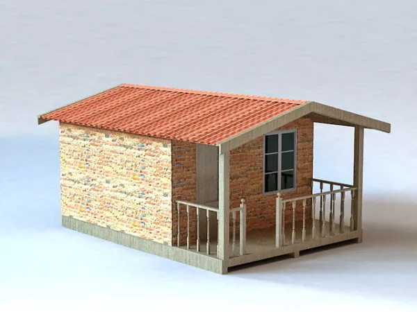 Broken Brick 3d model