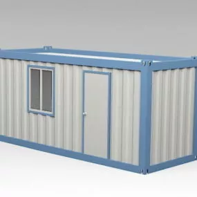 Small Container Home 3d model