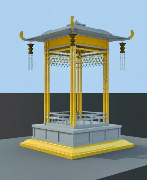 Old Guard Tower 3d model
