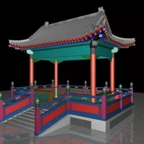 Chinese Pavilion 3d model