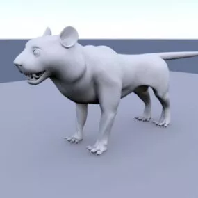 Baby Lion 3d model