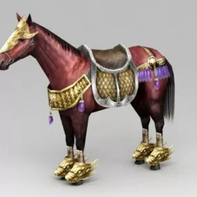 Ancient War Horse 3d model