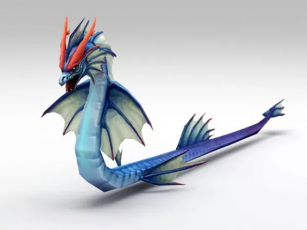 Sea Serpent 3d model Sea Serpent 3d model