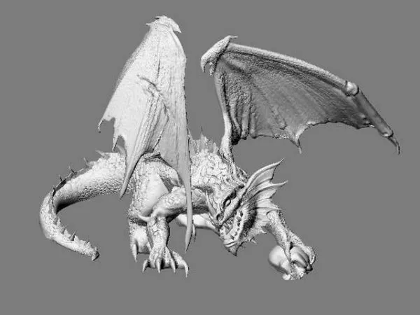 Hell Demon Dragon 3d model Hell Demon Dragon 3d model