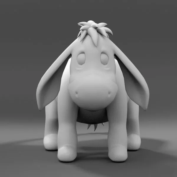Cute Donkey 3d model Cute Donkey 3d model