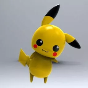 Pokemon Pikachu 3d model