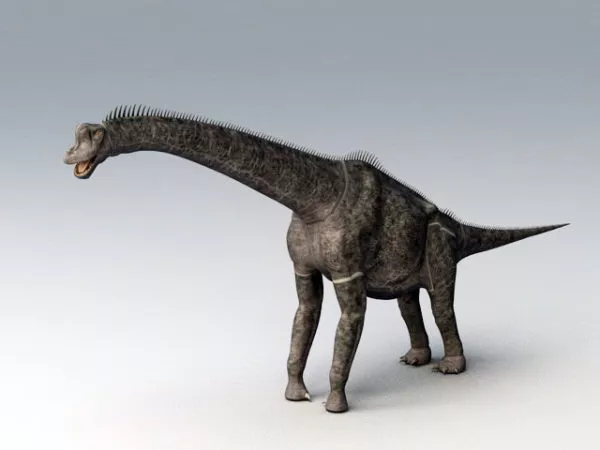 Animated Tanystropheus 3d model Animated Tanystropheus 3d model