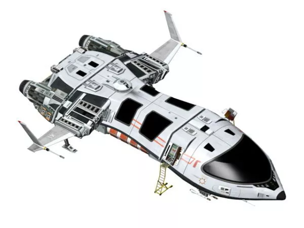 Futuristic Spaceship Concept 3d model Futuristic Spaceship Concept 3d model