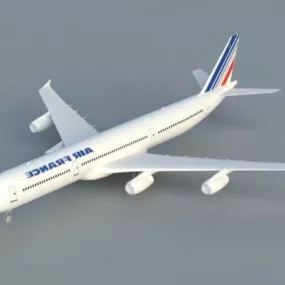 Airbus A340-300 3d model