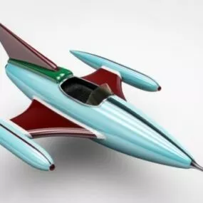 Toy Fighter Jet 3d model