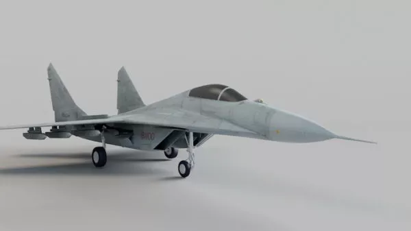 Mig-29 Fighter Jet 3d model Mig-29 Fighter Jet 3d model