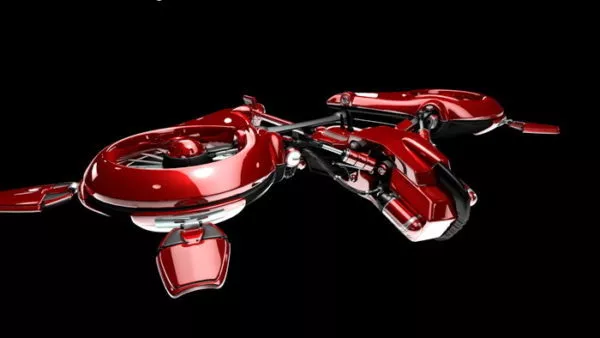 Sci Fi Dropship 3d model Sci Fi Dropship 3d model