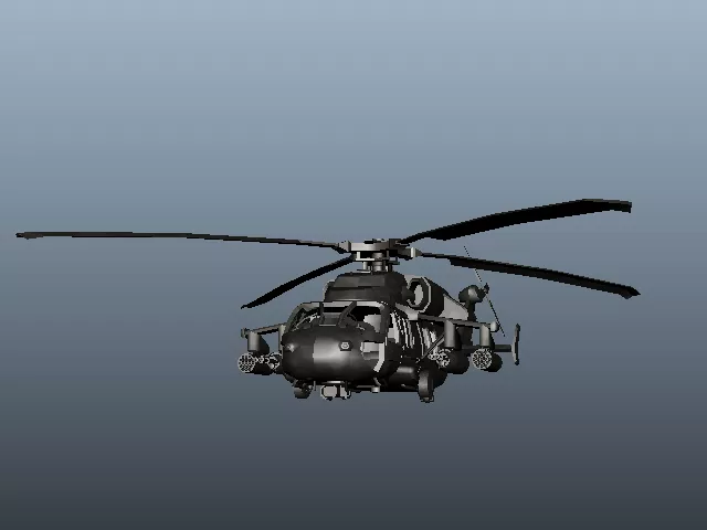Uh-60 Black Hawk Helicopter 3d model Uh-60 Black Hawk Helicopter 3d model