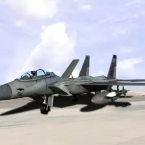 F15 Fighter Aircraft 3d model