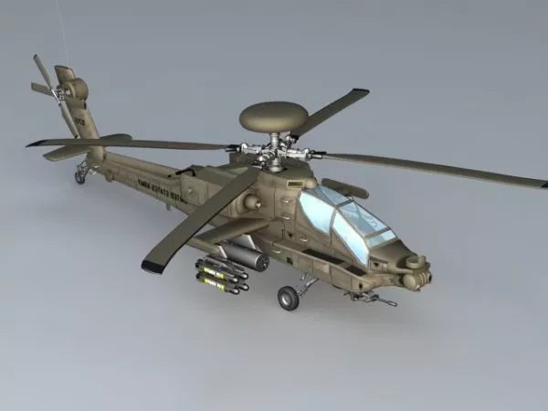 Ah-64 Apache 3d model Ah-64 Apache 3d model