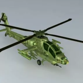 Apache Helicopter 3d model