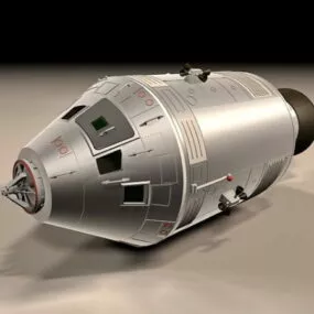 Apollo Command Service Module 3d model