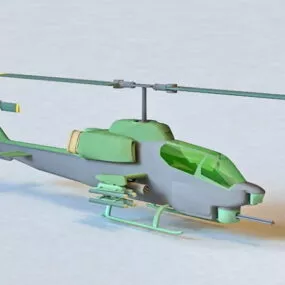 Apache Attack Helicopter 3d model