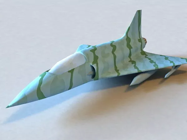 Vintage Plane Polikarpov 3d model