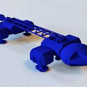 Future Spaceship 3d model