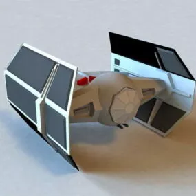 Darth Vader Tie Fighter 3d model