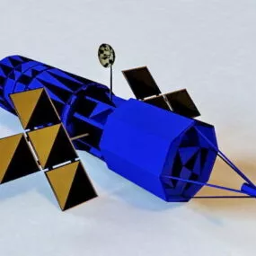 Artificial Satellite 3d model