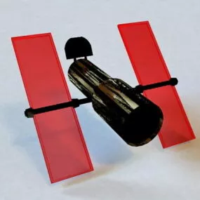 Hubble Space Telescope 3d model