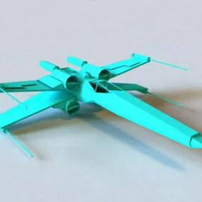 X-wing Starfighter 3d model