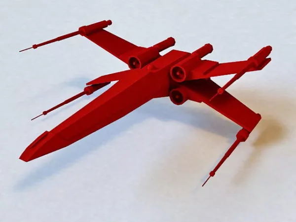 X-wing Fighter 3d model X-wing Fighter 3d model