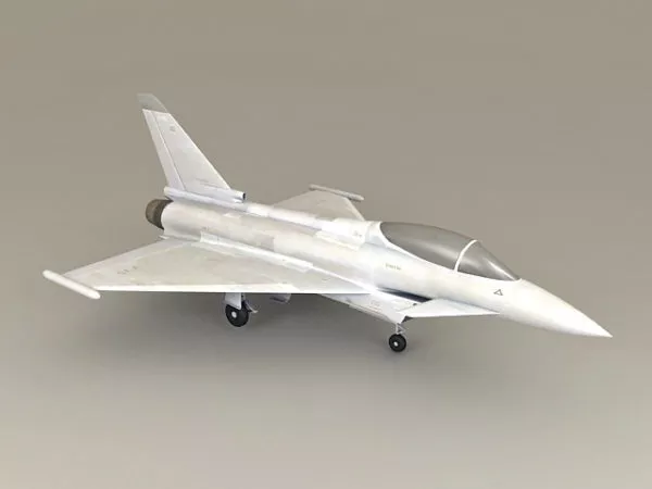 Ef-2000 Eurofighter Typhoon 3d model Ef-2000 Eurofighter Typhoon 3d model