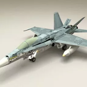 F18 Super Hornet 3d model